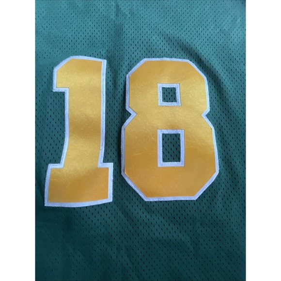 Vintage Oakland‎ Athletics Team MLB Majestic #18 Jersey XL EUC Stitched - Picture 8 of 10